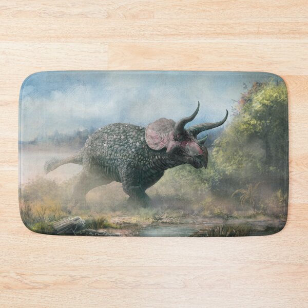 Item preview, Triceratops horridus with crazy long, curving brow horns designed and sold by MarkWitton.