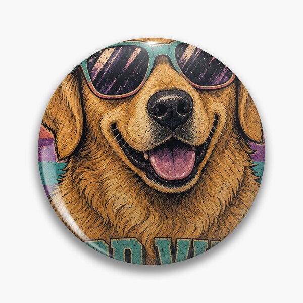 Item preview, Retro Dog Good Vibes Only 90s designed and sold by MFMart.