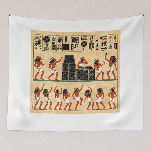 Item preview, Ancient Egyptian Style Reggae Sound System Party designed and sold by BASS-CULTURE.