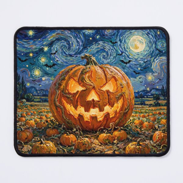 Item preview, Giant Jack-O’-Lantern under Starry Night Sky designed and sold by Late Theory.