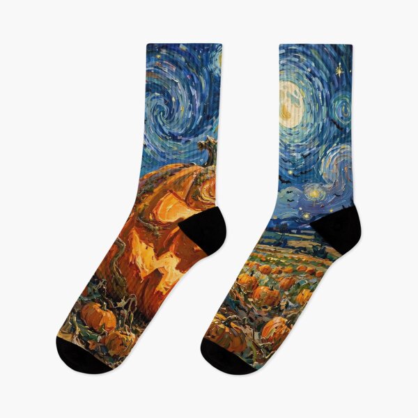 Item preview, Giant Jack-O’-Lantern under Starry Night Sky designed and sold by Late Theory.