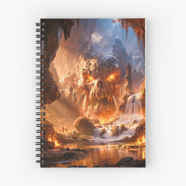 Item preview, Skull Caverns - Epic Dark Fantasy art designed and sold by Delerat7.