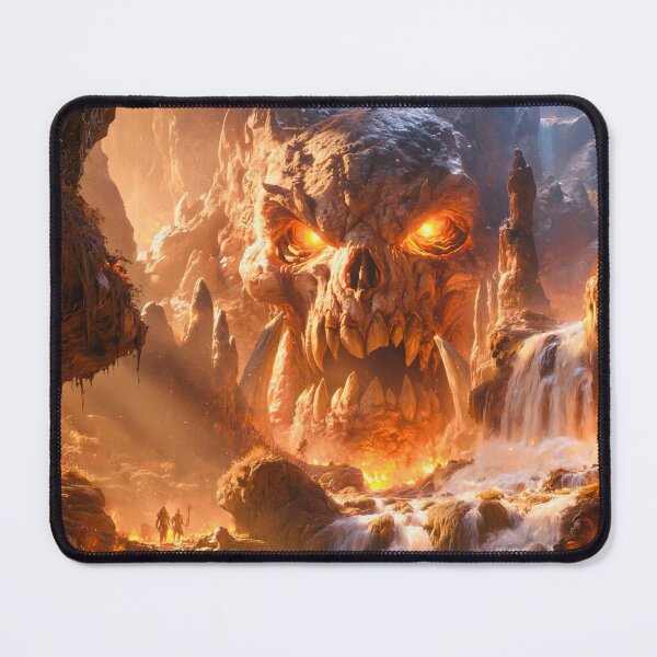 Item preview, Skull Caverns - Epic Dark Fantasy art designed and sold by Delerat7.