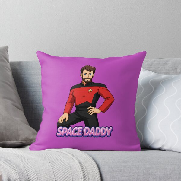 Item preview, Space Daddy Riker designed and sold by LootLogic.