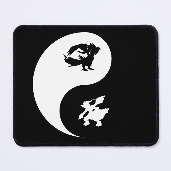 Item preview, Zekrom Reshiram Black White Yin Yang designed and sold by Clauxel.