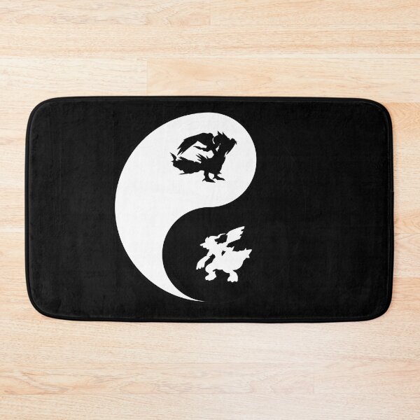 Item preview, Zekrom Reshiram Black White Yin Yang designed and sold by Clauxel.