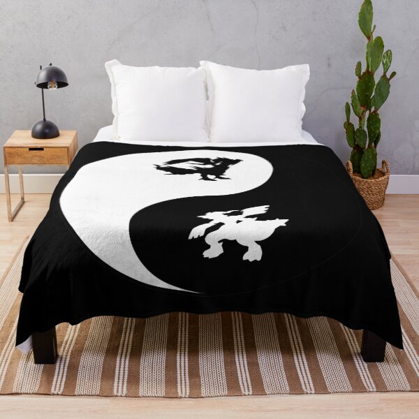 Item preview, Zekrom Reshiram Black White Yin Yang designed and sold by Clauxel.