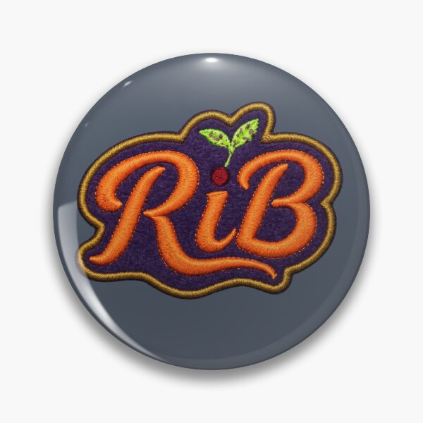 Item preview, Vintage Script RiB Urban Biology Emblem designed and sold by Rib-Brand.
