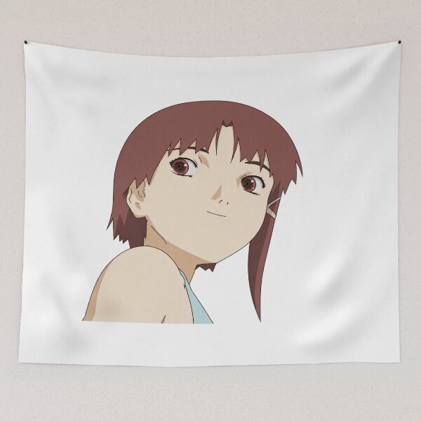 Item preview, Lain Looking Back designed and sold by Migi-Desu.