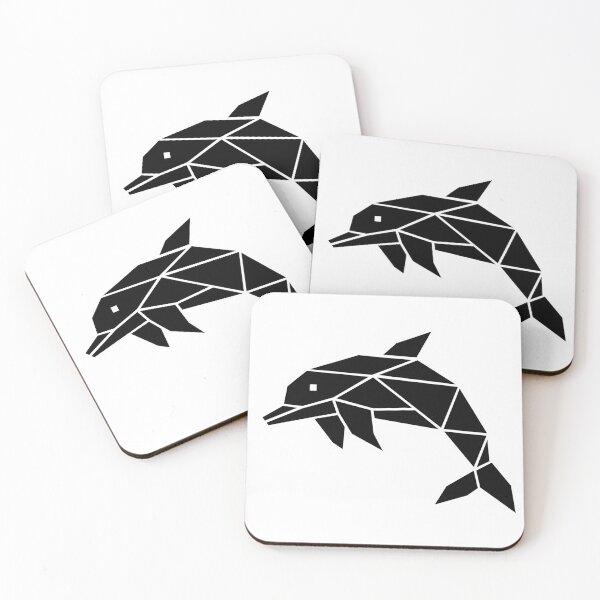 Item preview, Geometric Dolphin designed and sold by matybrak.