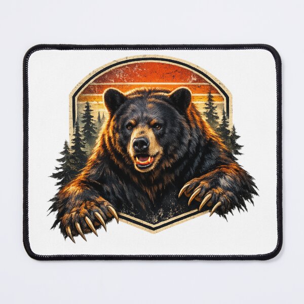 Item preview, Retro Bear designed and sold by RisingWolfStudio.