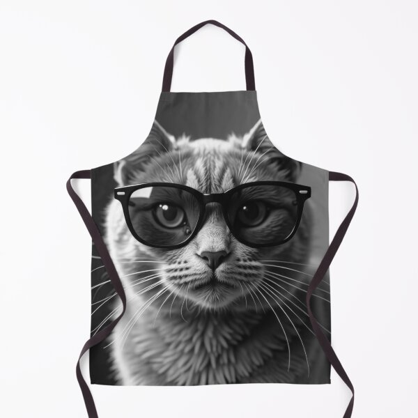 Item preview, Cool B&W Grey Cat in Sunglasses designed and sold by VFXguy.