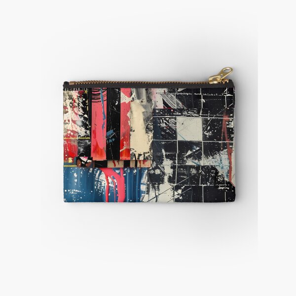 Item preview, Urban Chaos – Contemporary Abstract Mixed-Media Collage designed and sold by Artdavesalzburg.