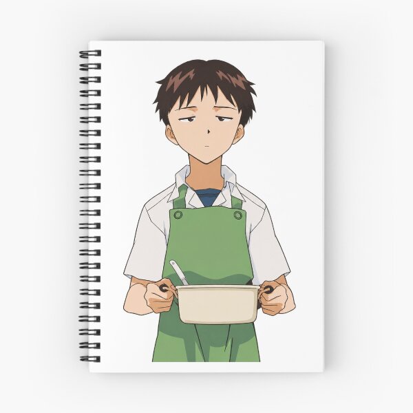 Item preview, Shinji Cooking Quietly designed and sold by Migi-Desu.