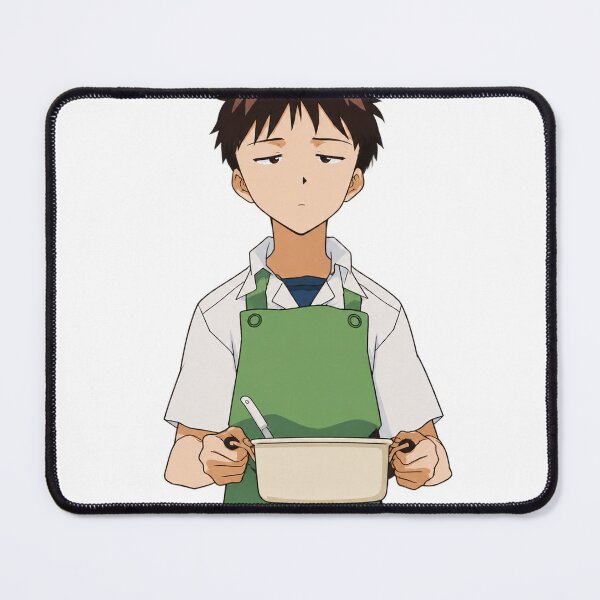 Item preview, Shinji Cooking Quietly designed and sold by Migi-Desu.