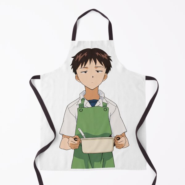 Item preview, Shinji Cooking Quietly designed and sold by Migi-Desu.
