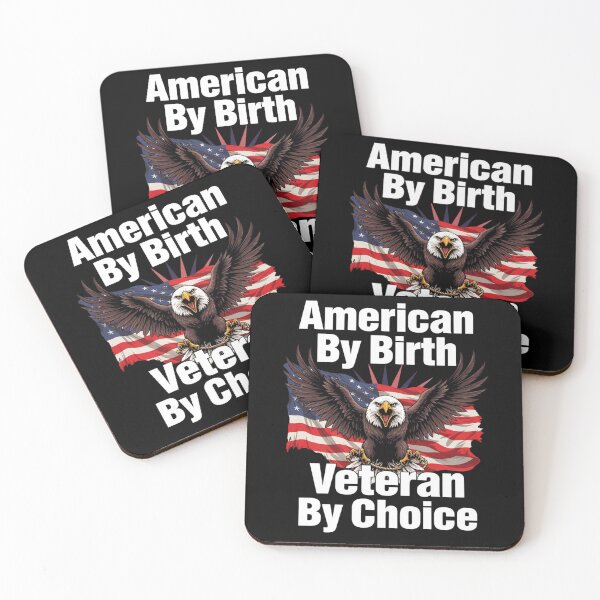 Item preview, All Branches Of Service American By Birth Veteran By Choice designed and sold by fantasticdesign.