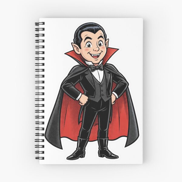 Item preview, Dracula Bold Comic Inks Sticker - Halloween designed and sold by Lesley D.