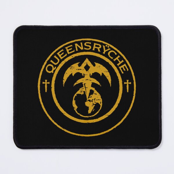 Item preview, Queensryche Progressive Metal Gold Emblem Logo designed and sold by kurisawaart.