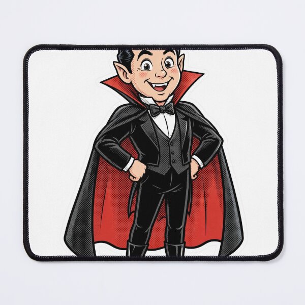 Item preview, Dracula Bold Comic Inks Sticker - Halloween designed and sold by Lesley D.