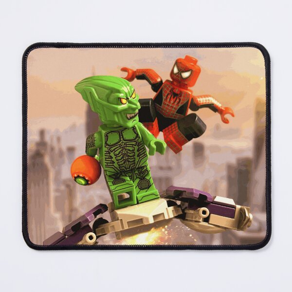 Item preview, Spider Man Battles Green Goblin Above City designed and sold by Tiziano-izzi.