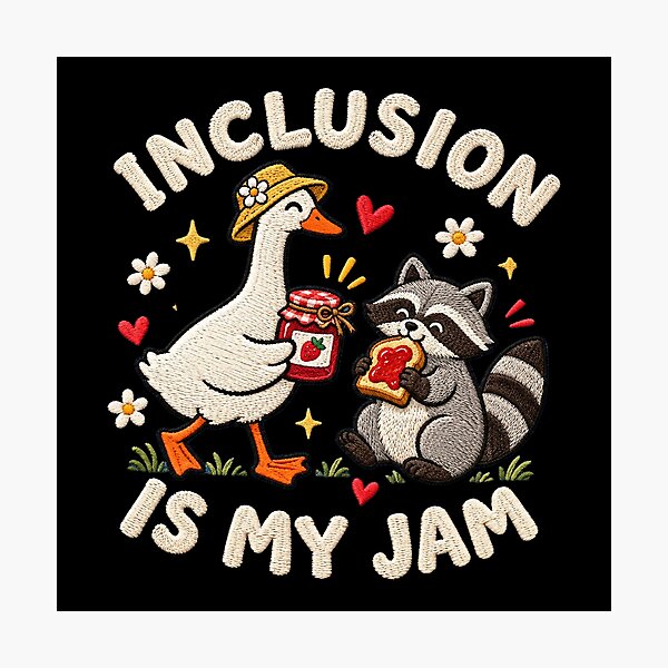 Item preview, Inclusion Is My Jam, Neurodiversity, Special Education Teacher, SPED Teacher, Autism Awareness designed and sold by Quiajia.