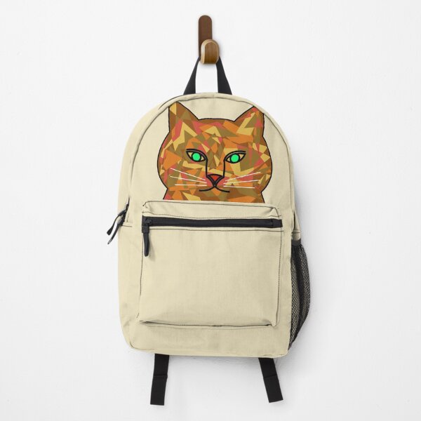 Item preview, Camouflage cat head (beige background) designed and sold by yuretzius.