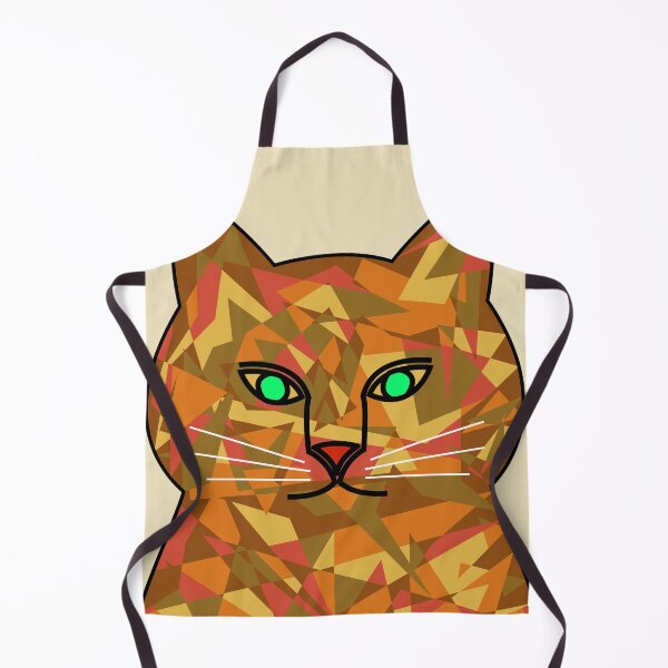 Item preview, Camouflage cat head (beige background) designed and sold by yuretzius.