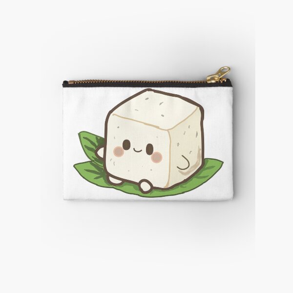 Item preview, Cute Kawaii Tofu Cute Tofu Cube designed and sold by Selvara-Nuit.