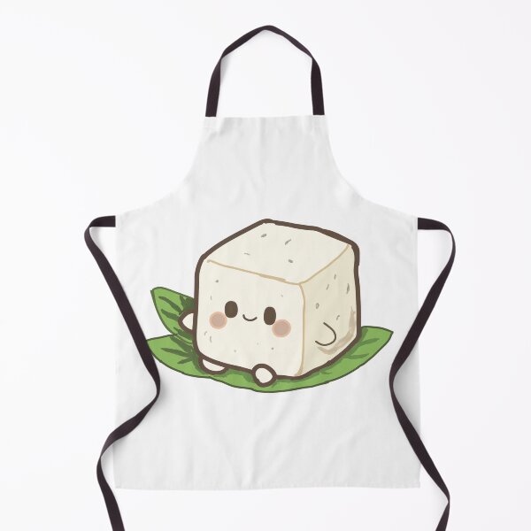 Item preview, Cute Kawaii Tofu Cute Tofu Cube designed and sold by Selvara-Nuit.