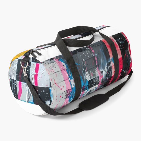 Item preview, Big city energy: Stripes & grids in a riot of color designed and sold by Artdavesalzburg.