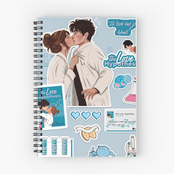 Item preview, Adam & Olive digital art | The Love Hypothesis Inspired Romance Stickers designed and sold by Fandom Universe.