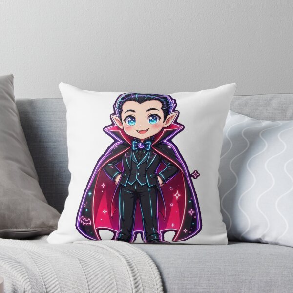 Item preview, Dracula Neon Glow Sticker - Halloween designed and sold by Lesley D.