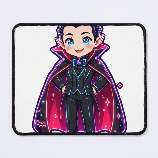 Item preview, Dracula Neon Glow Sticker - Halloween designed and sold by Lesley D.
