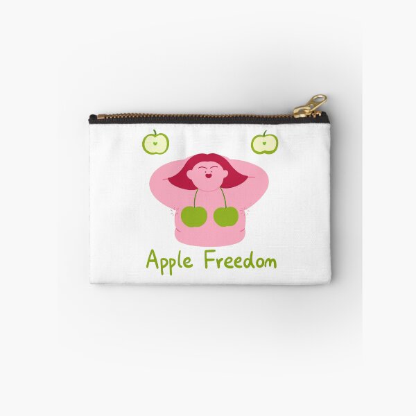 Item preview, Apple Freedom Cute Fruit Pun Body Positive designed and sold by spacecodot.