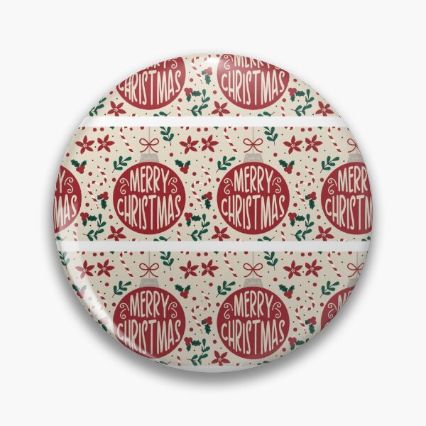 Item preview, ​Merry Christmas Red Ornament Typography Illustration designed and sold by crystalar95.