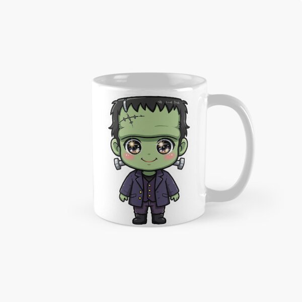Item preview, Frankenstein Classic Anime Chibi Sticker - Halloween designed and sold by Lesley D.