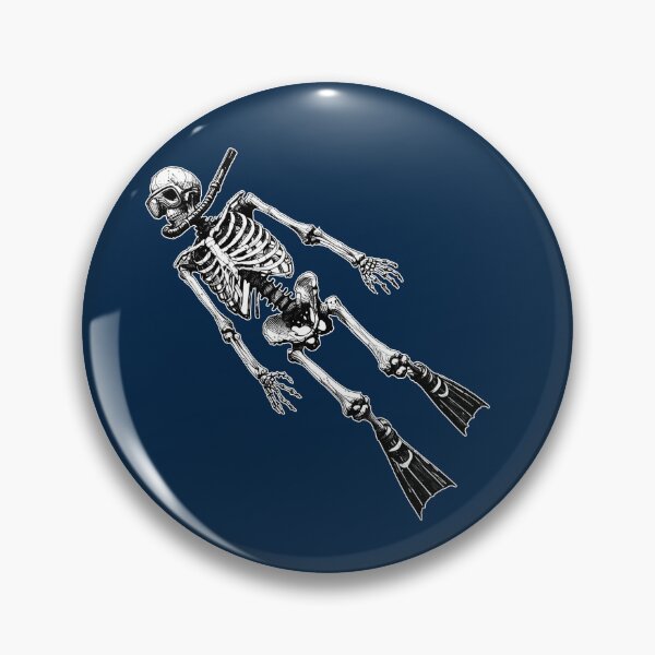 Item preview, Skeleton Snorkeling and Swimming Ocean designed and sold by Lady-K-.