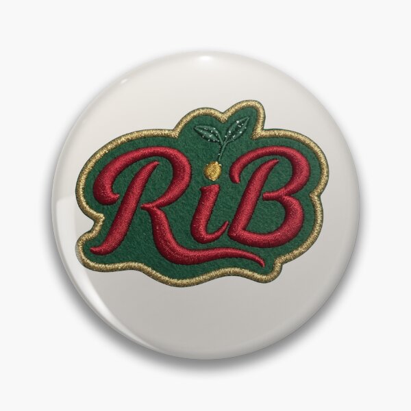 Item preview, Vintage Script RiB Forest Urban Biology Emblem designed and sold by Rib-Brand.