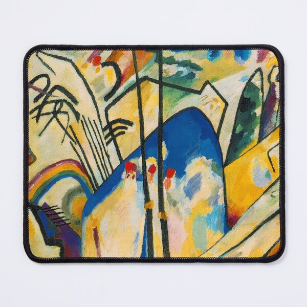 Item preview, Kandinsky's Composition IV, a colorful abstraction designed and sold by Shoupay.