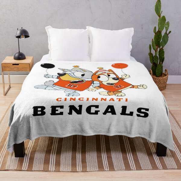 Item preview, Bluey Bingo Cincinnatii Bengals Party Fun designed and sold by Kleinpixel.