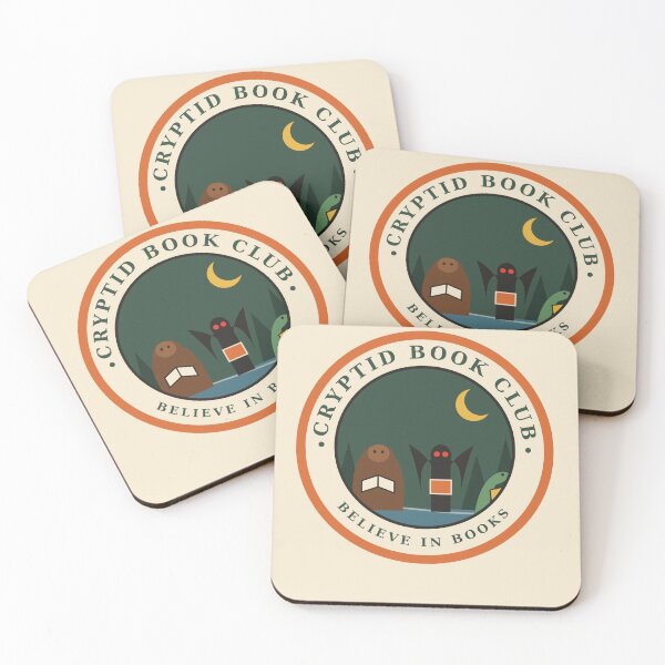 Item preview, Cryptid Book Club Bigfoot Mothman Vintage Reading designed and sold by Ftiwa-boy.