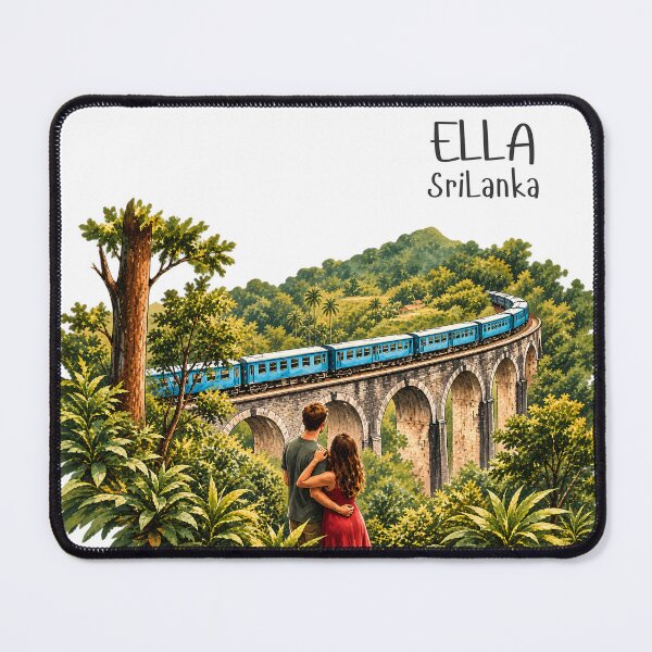 Item preview, Nine Arch Bridge Ella Sri Lanka designed and sold by IslandWild Co.