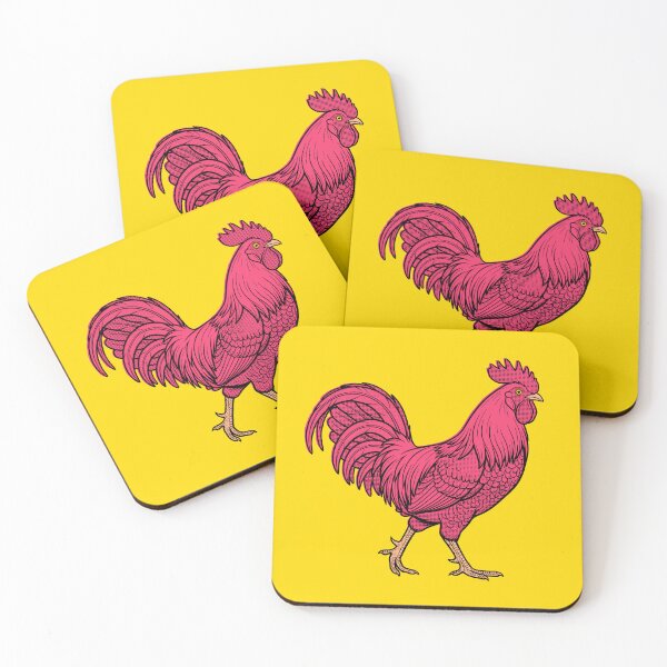 Item preview, Pink Rooster designed and sold by botanical city.