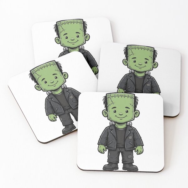 Item preview, Frankenstein Bold Comic Inks Sticker - Halloween designed and sold by Lesley D.