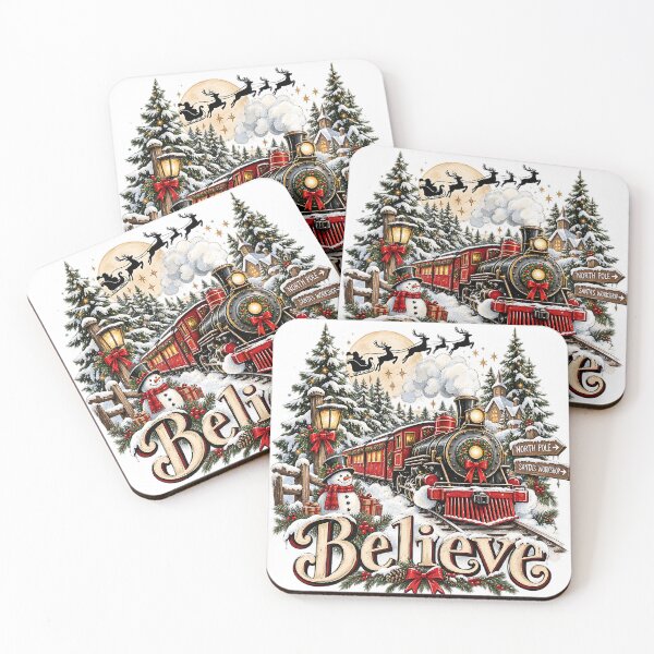 Item preview, Believe in Christmas Magic Rustic Winter Shirt designed and sold by DesignArtist.ia.
