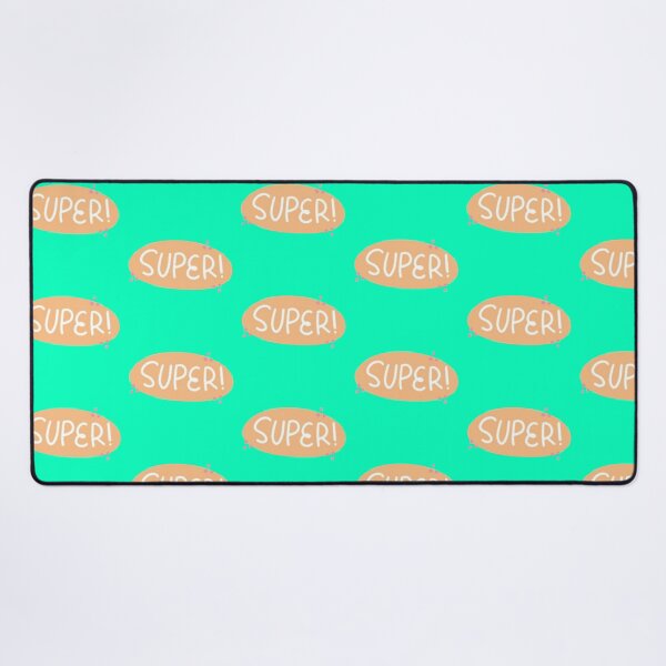 Item preview, Super! Cute Pastel Orange Word Graphic - Positive Vibes Sticker designed and sold by Scro-Ciob-Shop.
