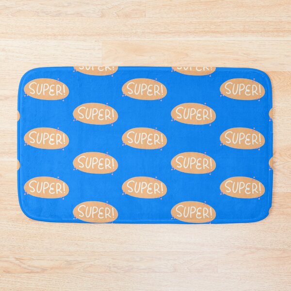 Item preview, Super! Cute Pastel Orange Word Graphic - Positive Vibes Sticker designed and sold by Scro-Ciob-Shop.