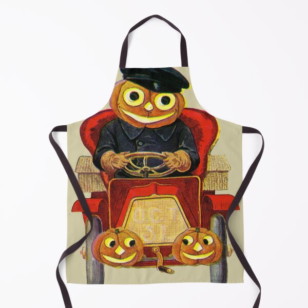 Item preview, You Auto Have a Happy Hallowe'en, International Art Pub. Co., 1908 (CROPPED) designed and sold by Exhumed Archives.