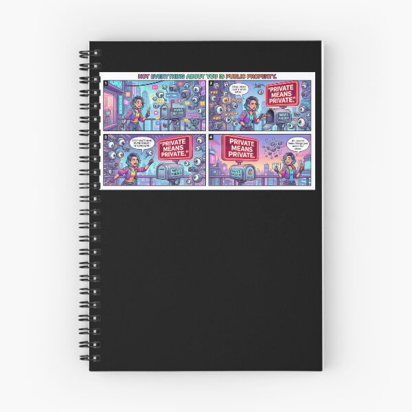 Item preview, Cyberpunk woman defends her privacy against surveillance designed and sold by Mianku | Für das Leben.